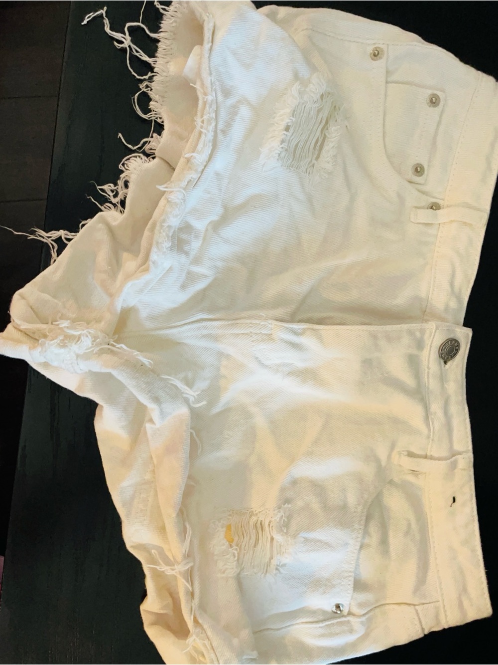 Carbon White Embroidered Label Top